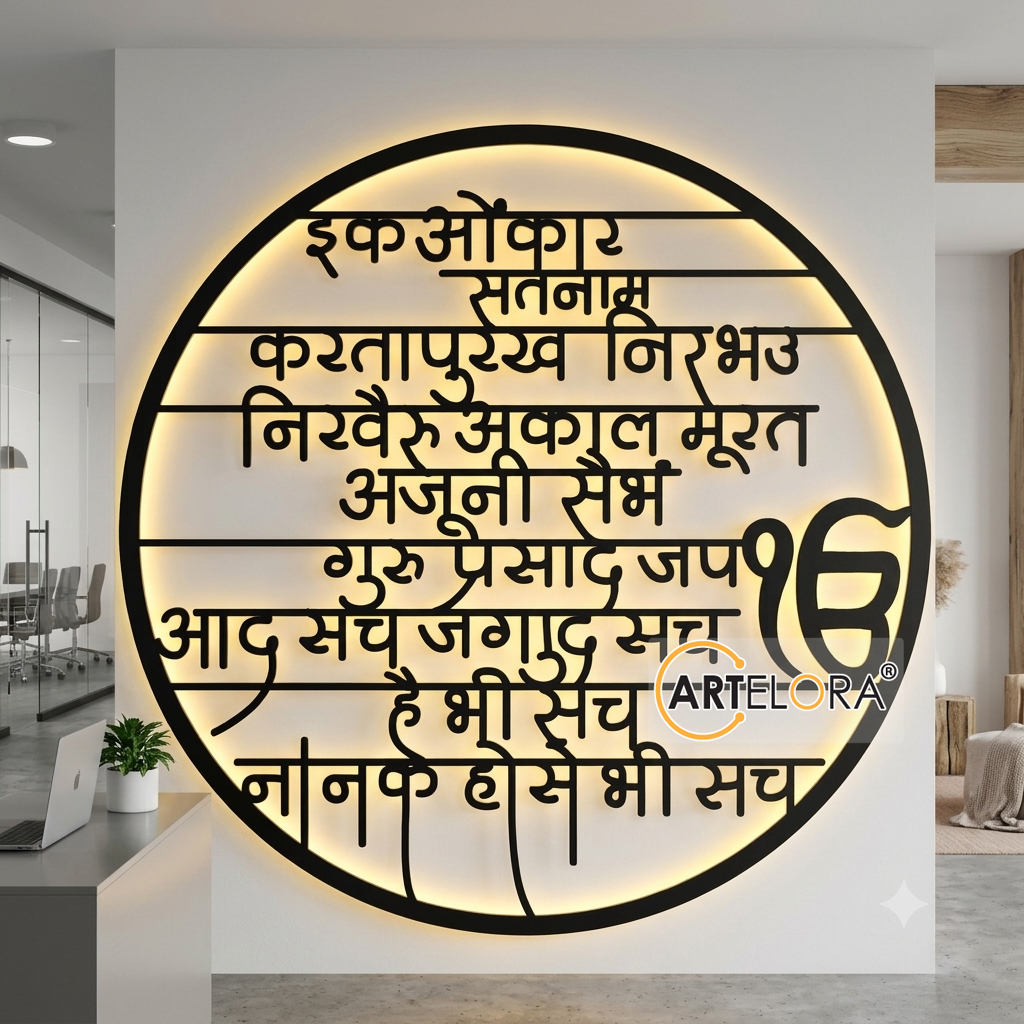 2D Modern Art Ek Onkar Satnam