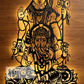 2D Modern Art Shiv & Ganesh