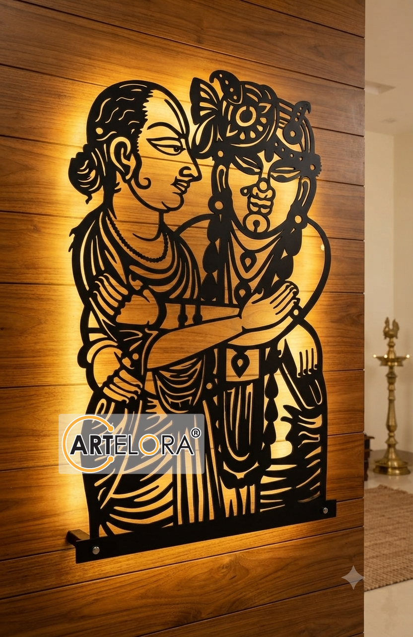 2D Modern Art Shree Vallabhacharya Shrinathji