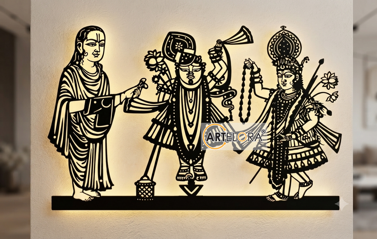 2D Modern Art Shri Shrinathji