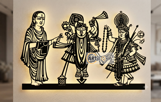 2D Modern Art Shri Shrinathji
