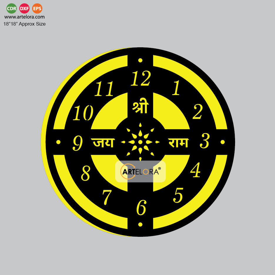 Wall Clock Number