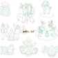 SKU-MB0211 Lohri Festival (Pre Marked Base Design)