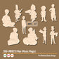 SKU-MB0213 Man (Music Magic) (Pre Marked Base Design)