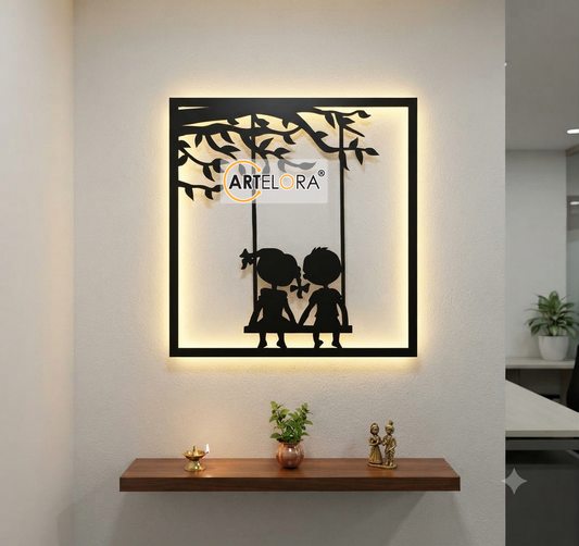 2D Modern Art Kids Laser Cutting design