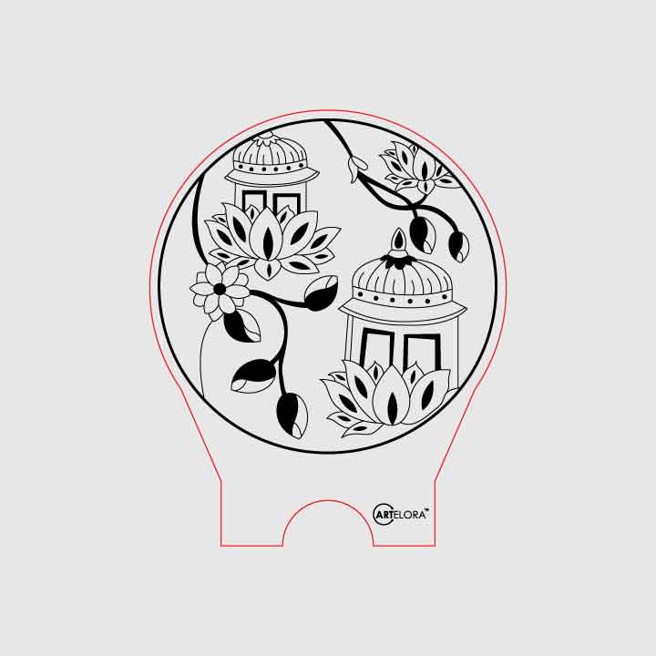 Laser Engraving painting ArtElora