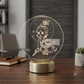 Laser Engraving Bal Krishna