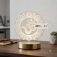 Laser Engraving Mandala OM