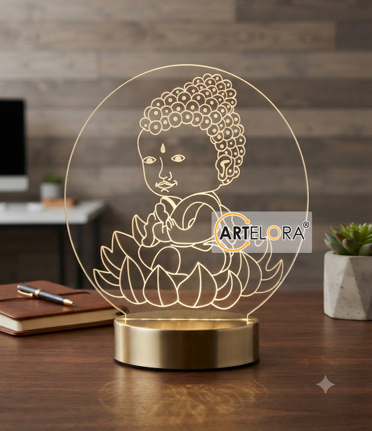 Laser Engraving Bal buddha
