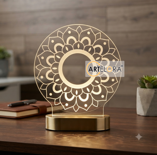 Laser Engraving Mandala art