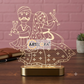 Laser Engraving Raas Leela