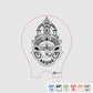 Laser Engraving Maa Durga