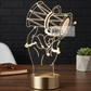 Laser Engraving Shiva Damru
