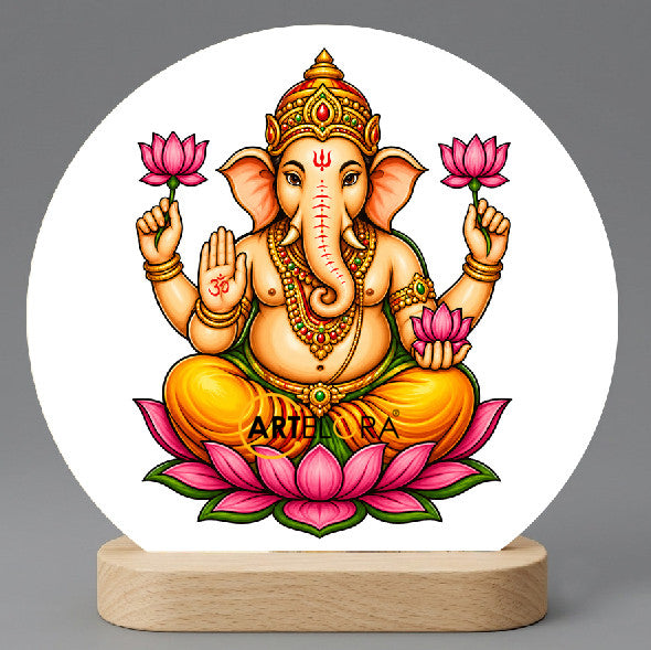 Canvas Shri Ganesh Ji