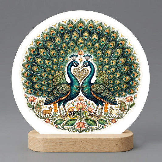 Canvas Peacock