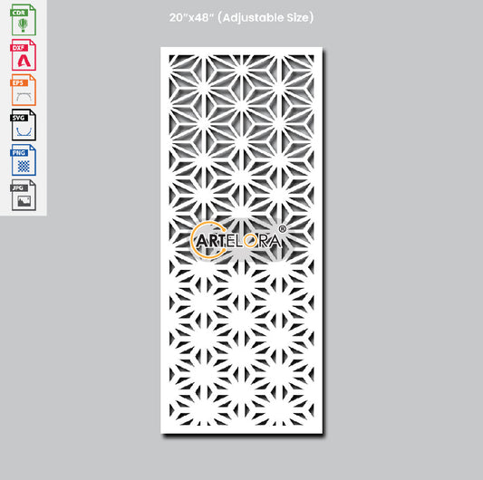 Grill Design star pattern