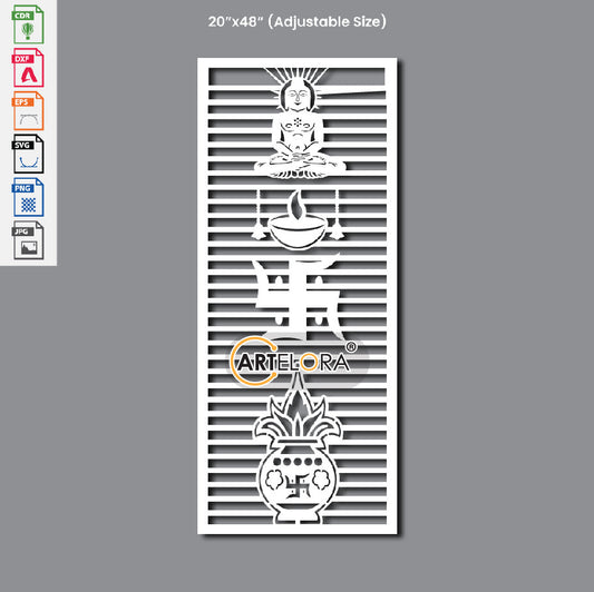 Grill Design Mahavira Laser Cutting
