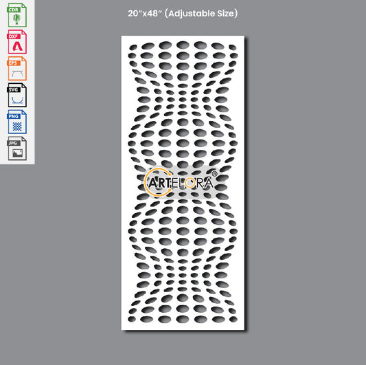 Grill Design Round Pattern