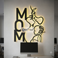 2D Modern Art My Mom Love Design