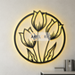 2D Modern Art Flower Laser Cutting Design
