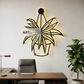2D Modern Art hanging flower pots Laser cutting