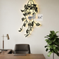 2D Modern Art hanging flower pots Laser cutting