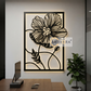 2D Modern Art Flower Laser cutting