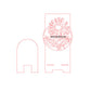 3D Model Laser Cutting Flower (Phone Table Stand)