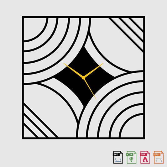 Wall Clock square