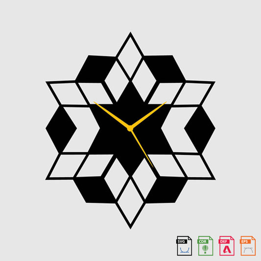 Wall Clock Star