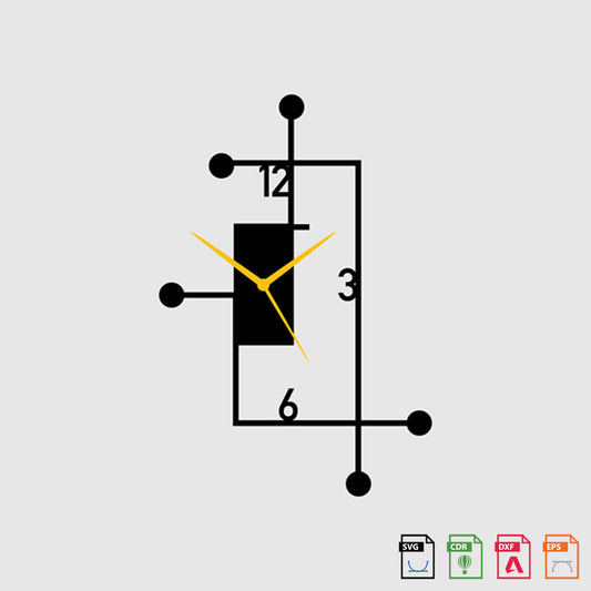 Wall Clock Square