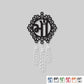 2D Modern Art Car Hanging Maa