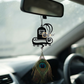 2D Modern Art Car Hanging Shiv ling