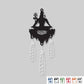 2D Modern Art Car Hanging Shiv