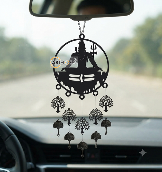 2D Modern Art Car Shiv Laser cutting