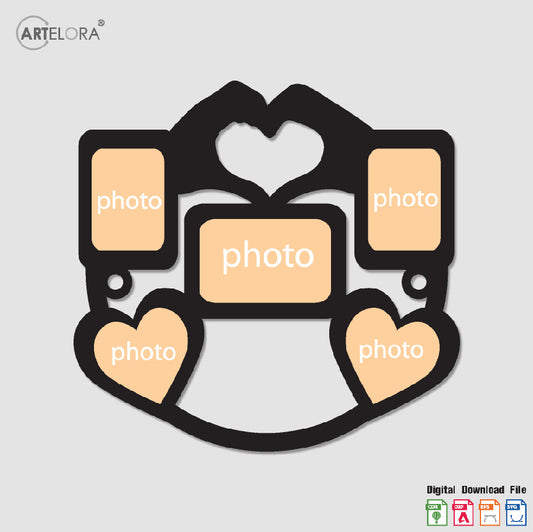 Collage Photo Frame Relationship