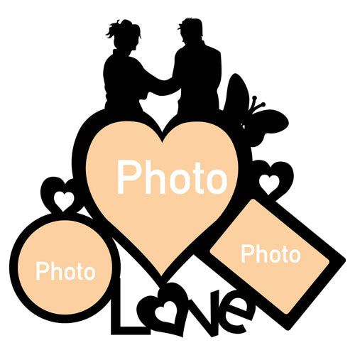 Collage Photo Frame Love ArtElora