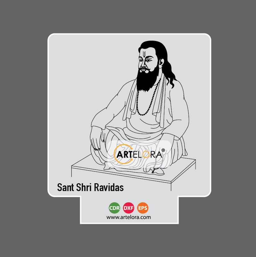Laser Engraving Sant Shri Ravidas Maharaj – ArtElora