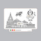 Laser Engraving Ram Mandir (Ayodhya Tample)