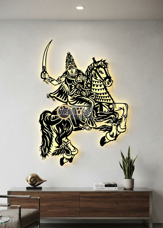2D Modern Art Kalki Avatar (Vishnu Dashavatara)
