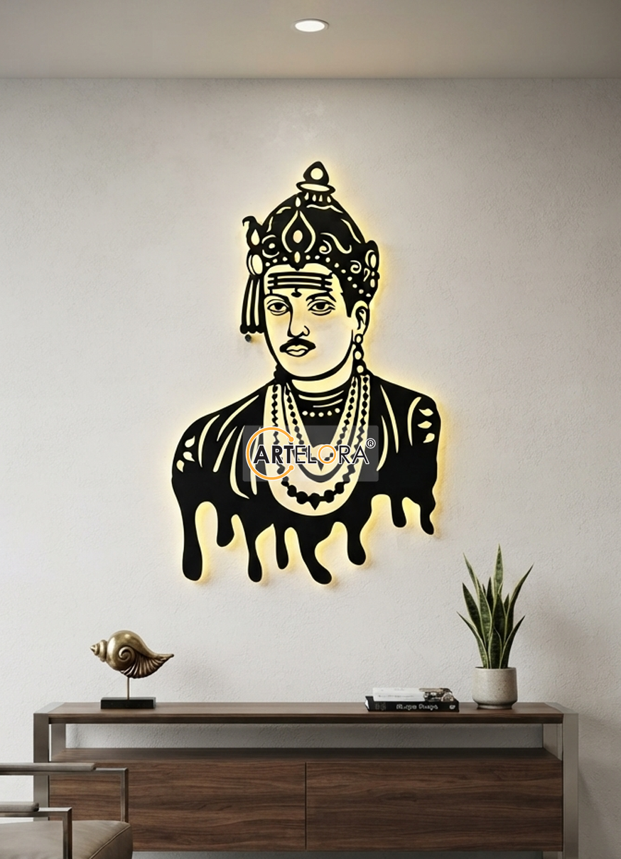 2D Modern Art Basava Laser cutting