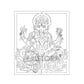 2D Modern Art Lord Shri ganesh Namah Laser Cutting