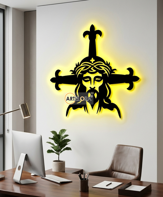 2D Modern Art Jesus