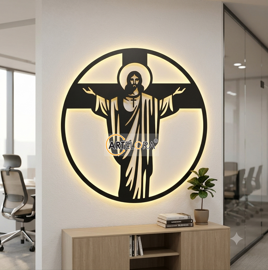 2D Modern Art Jesus (Christian)