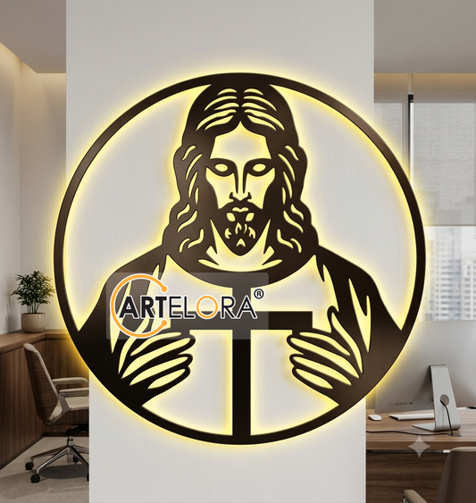 2D Modern Art Jesus (Christian)