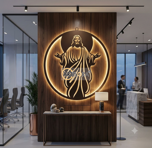 2D Modern Art Jesus (Christian)