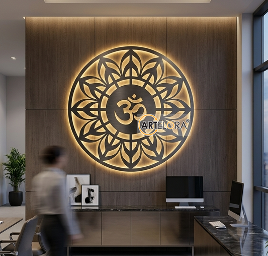 2D Modern Art Om Design