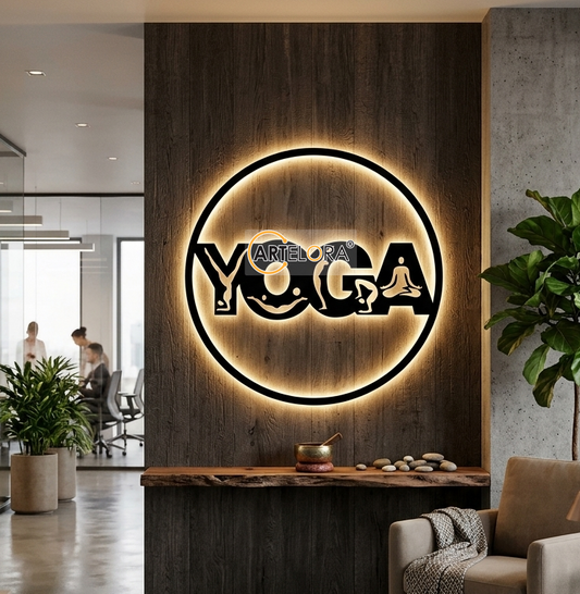 2D Modern Art Yoga