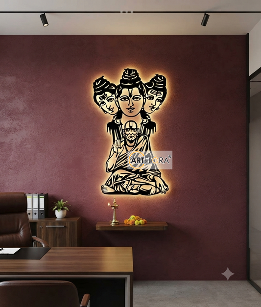2D Modern Art Swami Samarth