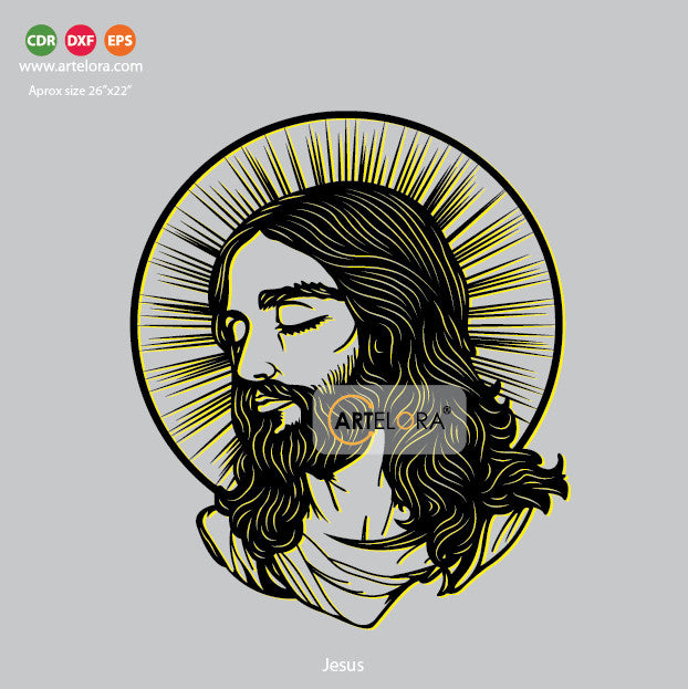 Jesus 2d Unity 2D Modern Art Jesus – ArtElora